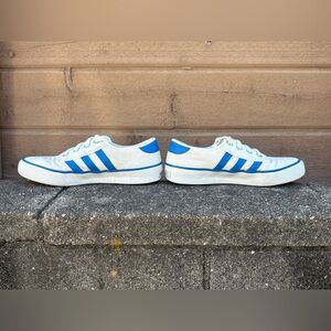 Adidas KIEL White And Blue lace-up sneakers Men’s 4 Women’s 6 UK 3.5